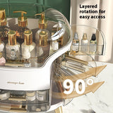 Desktop Compartment Storage Box Skin Care Light Luxury Lipstick Storage Box