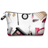 Women's Printed Multipurpose Makeup Organizer Clutch