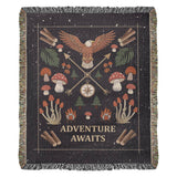 Adventure Awaits - Woven Blanket