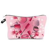 Women's Printed Multipurpose Makeup Organizer Clutch