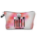 Women's Printed Multipurpose Makeup Organizer Clutch
