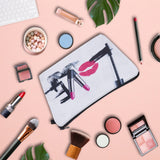 Women's Printed Multipurpose Makeup Organizer Clutch